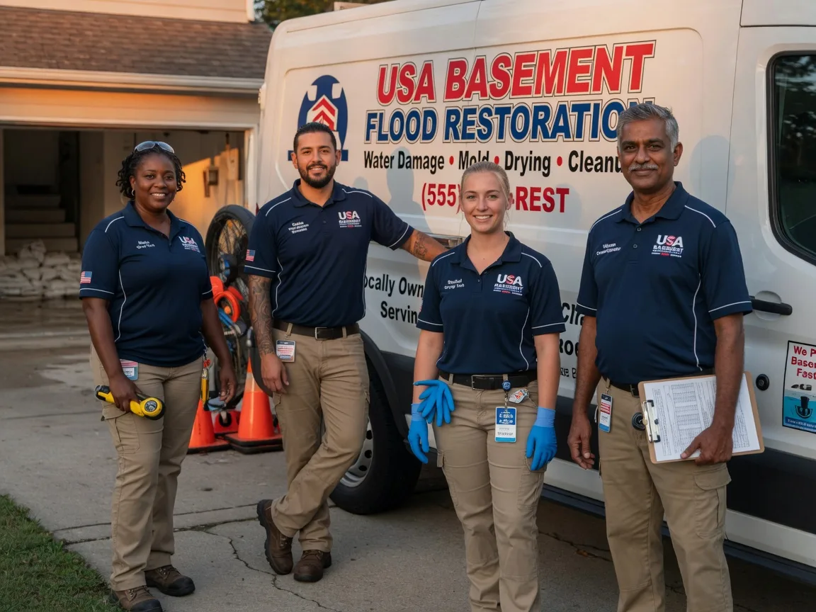 Basement Flood Cleanup company in Fairfax, OK