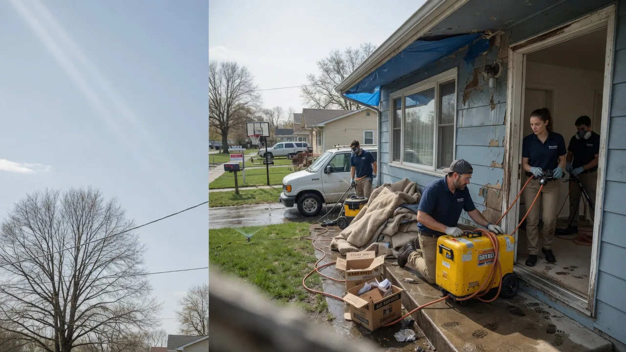Basement Flood Cleanup in Fairfax, OK near me
